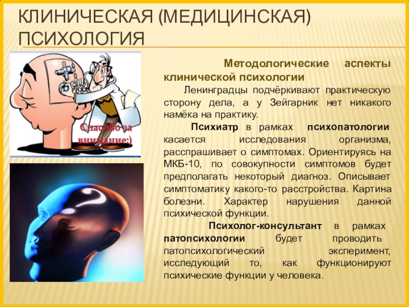 Введение в медицинскую психологию презентация