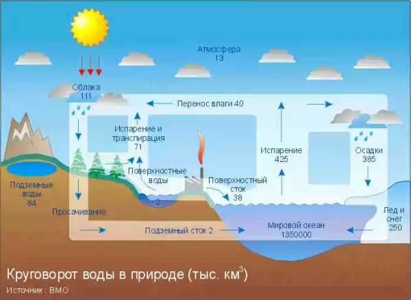 Картинка мировой круговорот воды