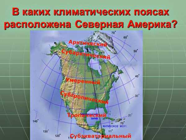 План характеристики материка сша